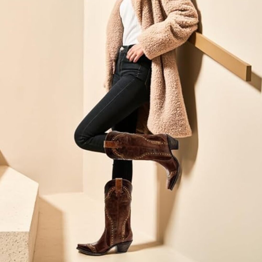 Mid Calf Boots